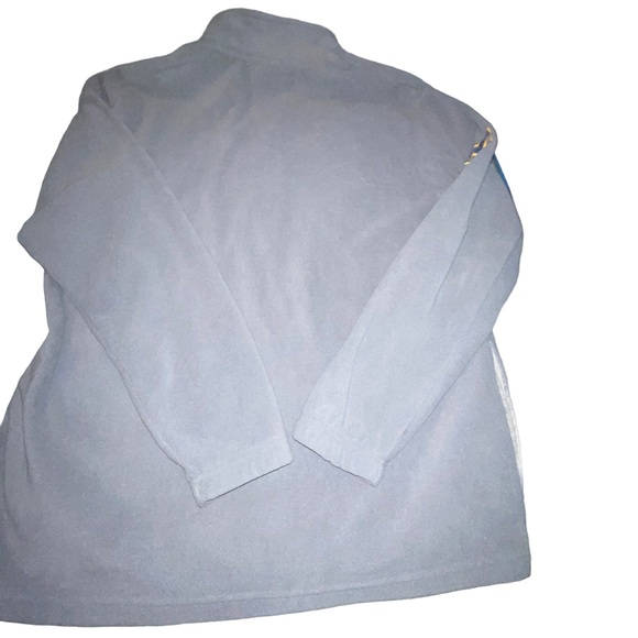 Knight’s Apparel West Virginia Mountaineer 1/4 Zip Fleece Pullover Grey Size Lg - Picture 5 of 5